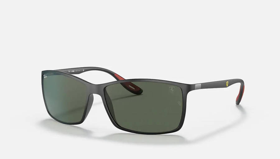 Authentic Ferrari Ray-Ban Liteforce RB4179 Sunglasses  Matte Black