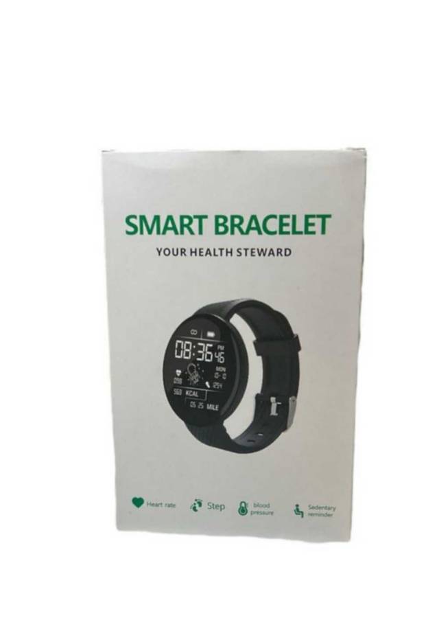 Smart Watch and Ear pods blue