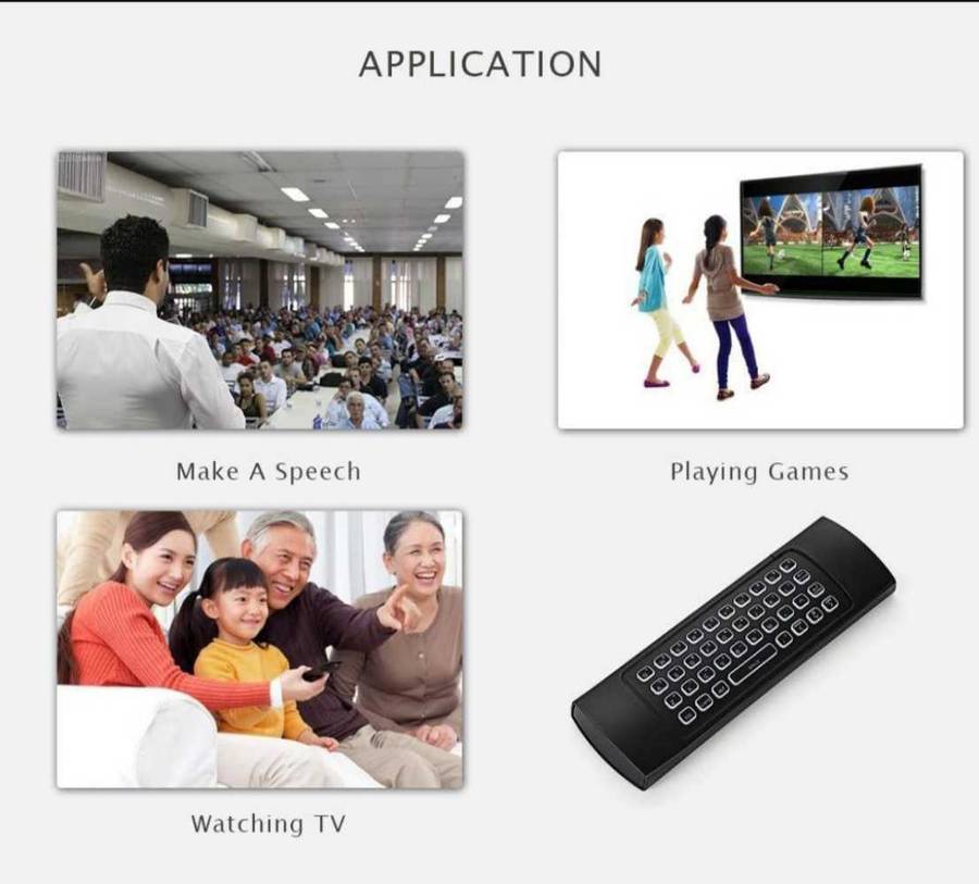 Air Mouse/Keyboard for android, mac, Window B3530