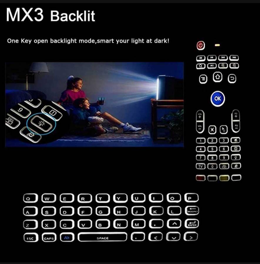 Air Mouse/Keyboard for android, mac, Window B3530