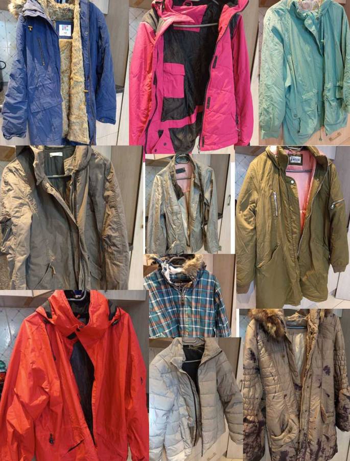 Bale of 10 imported jackets