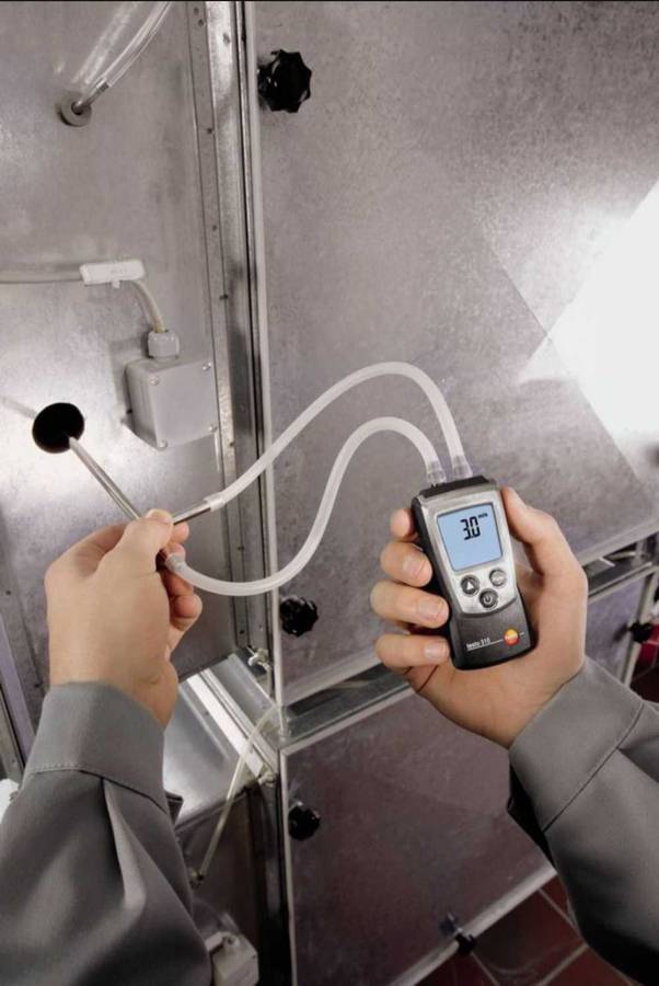 testo 510 Differential Pressure Measuring Instrument Set