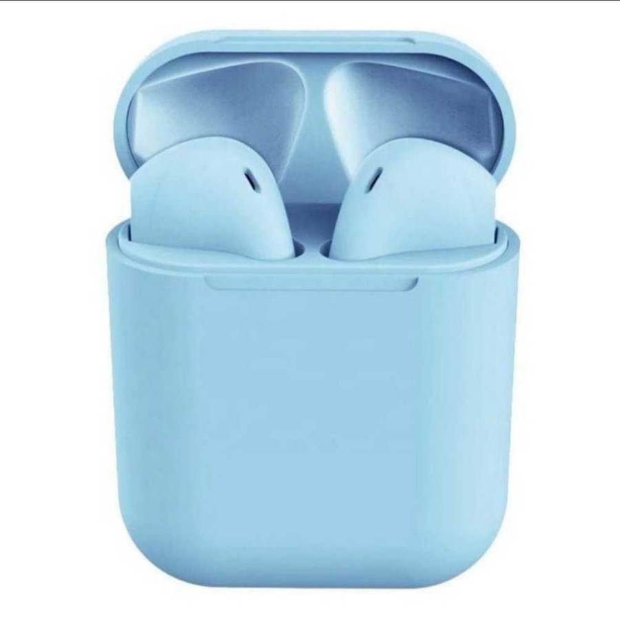 Smart Watch and Ear pods blue