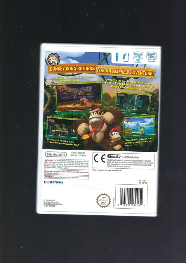 Nintendo Wii: Donkey Kong Country Returns (PAL)