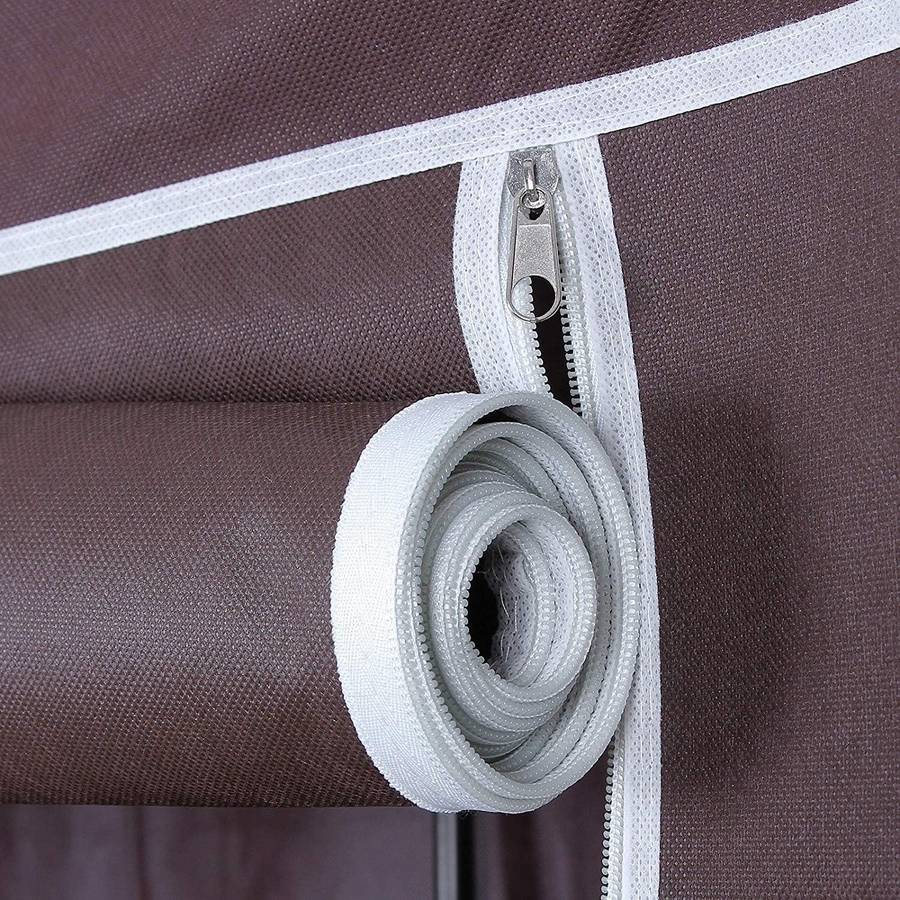 Portable Closet Wardrobe for Bedroom Clothes Storage with Dustproof Cover