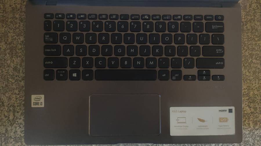 Asus 10th Gen 14" 8GB 256GB SSD Windows 11 Very Fast