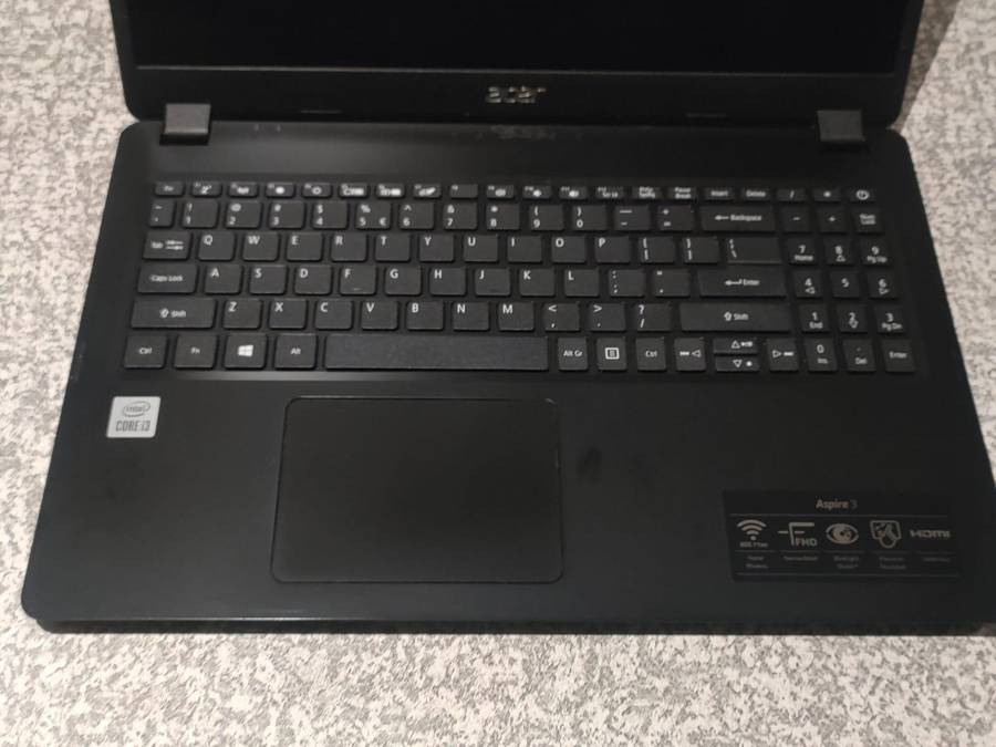 Acer Aspire 3 Intel Core i3 10th Gen 15.6" Display 4GB Ram For SPARES/REPAIRS