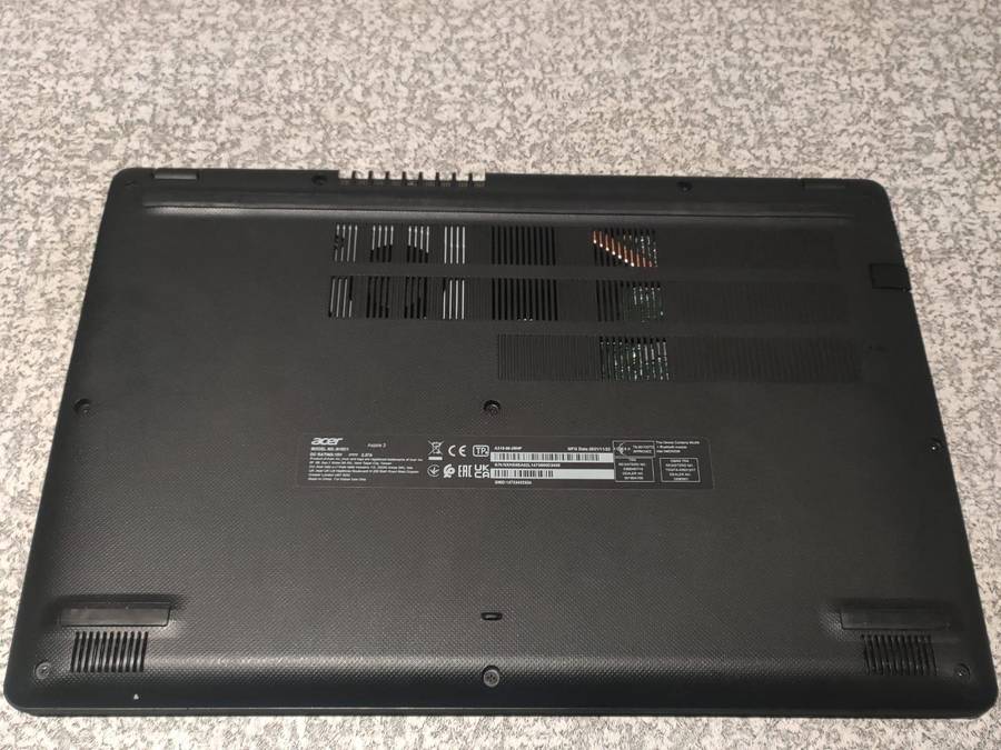 Acer Aspire 3 Intel Core i3 10th Gen 15.6" Display 4GB Ram For SPARES/REPAIRS