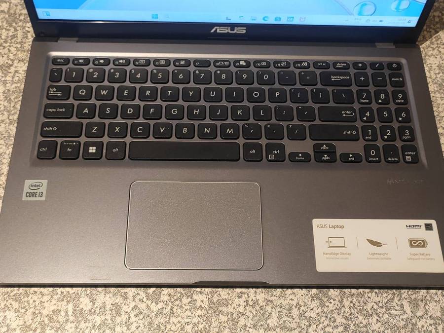 ASUS Vivobook X515 Intel 10th Gen CPU 15.6" FHD Display 8GB Ram 256GB Samsung M.2 NVMe Windows 11