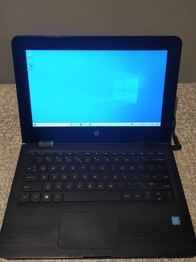 HP 14 2 in 1 Intel Pentium CPU 14" Touch 360 Degree Rotation 4GB Ram 500GB HD Windows 10