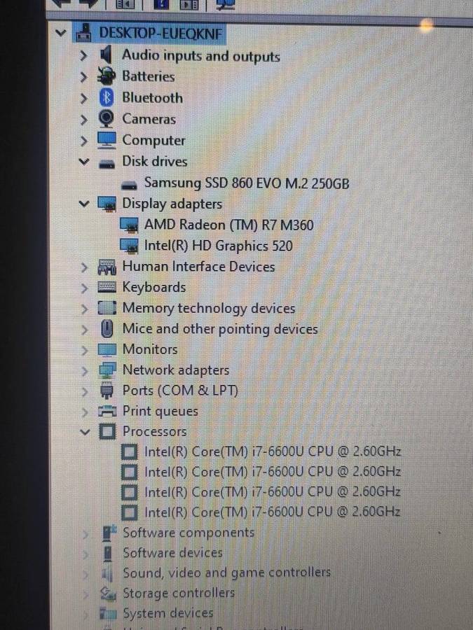 Dell Latitude 5570 Intel Core i7 CPU 8GB DDR4 RAM 256GB M.2 SSD Radeon 2GB R7 M360 Graphics Win 10