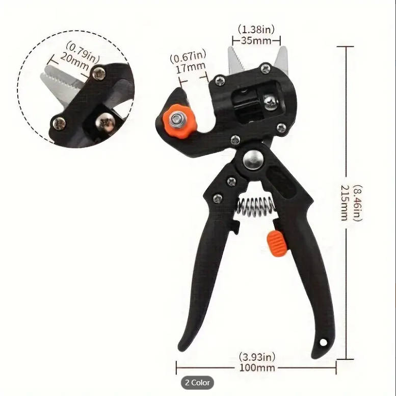 Garden Grafting Tools 2 In 1 Garden Pruning Tools Grafting Knife For Plant Branch Vine Fruit Tree