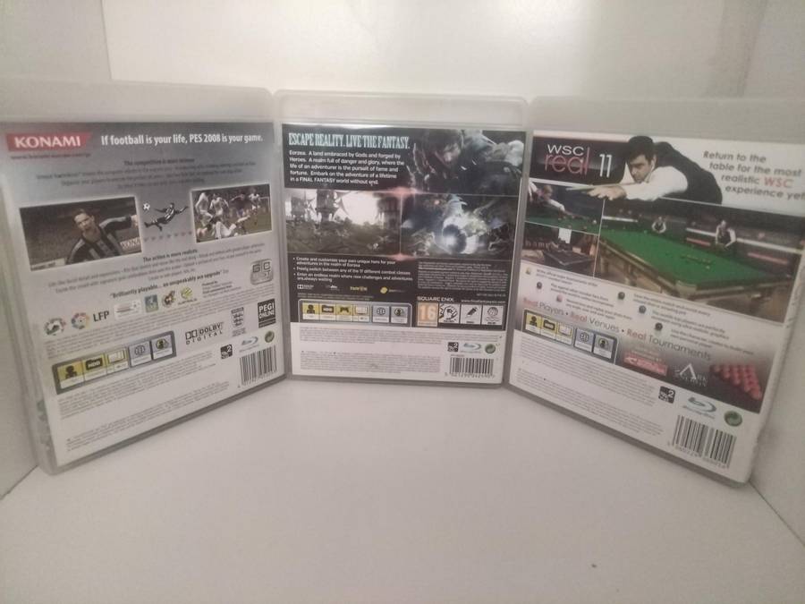 3x PS3 (Playstation 3) Games Bundle.