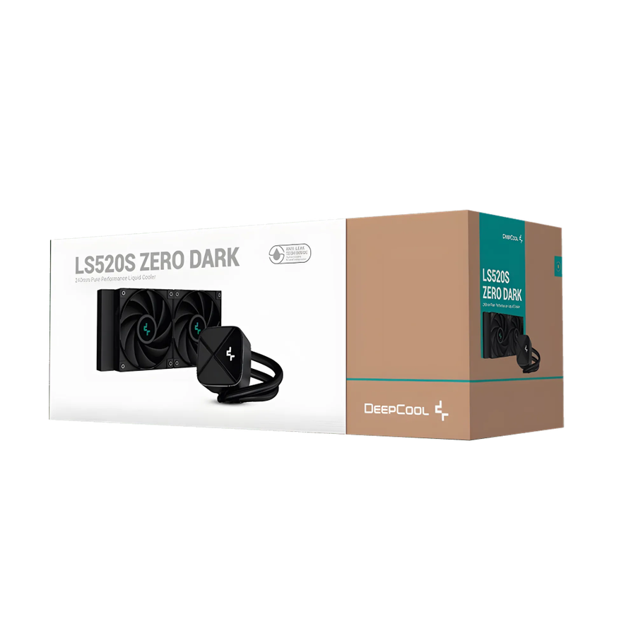DeepCool LS520S Zero Dark High-Performance Liquid CPU Cooler