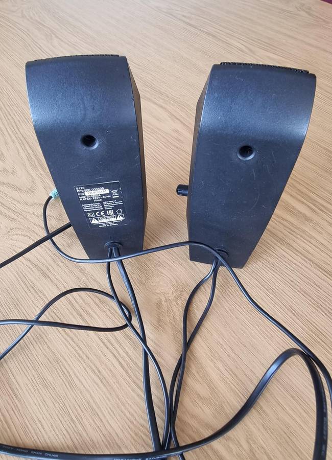 Logitech S120 Wired Laptop/PC Speakers