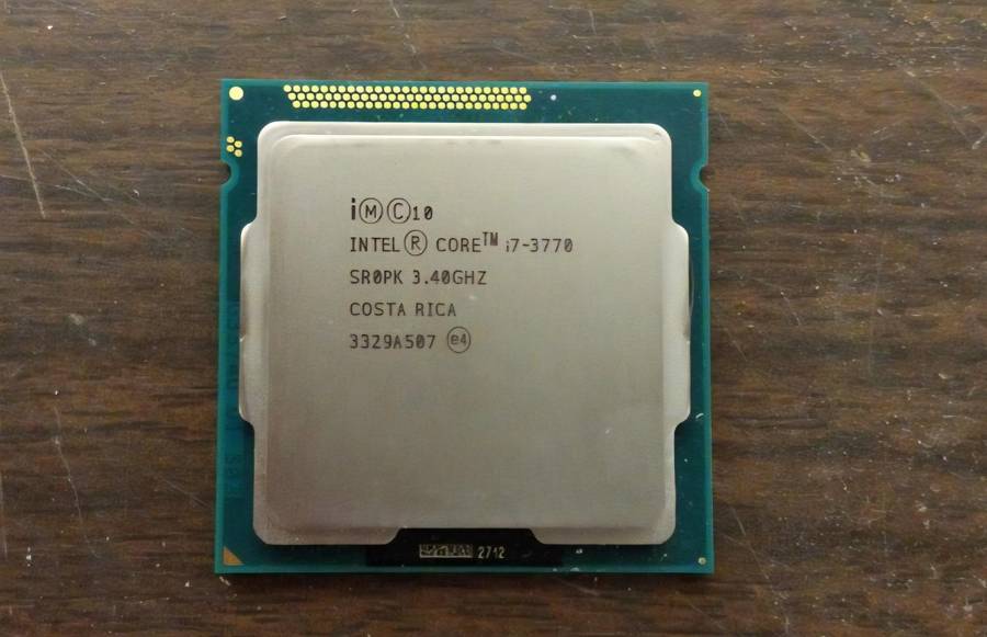 Intel i7-3770 3rd Gen CPUs