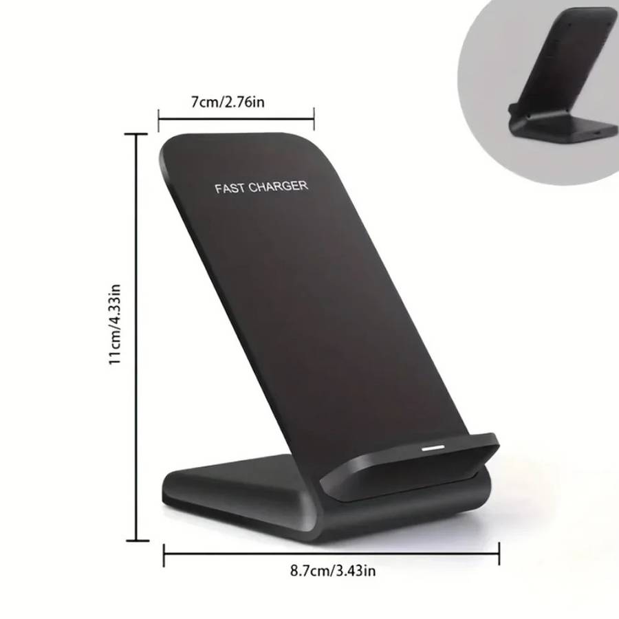 new Wireless Charger Stand Pad for iPhones and Androids