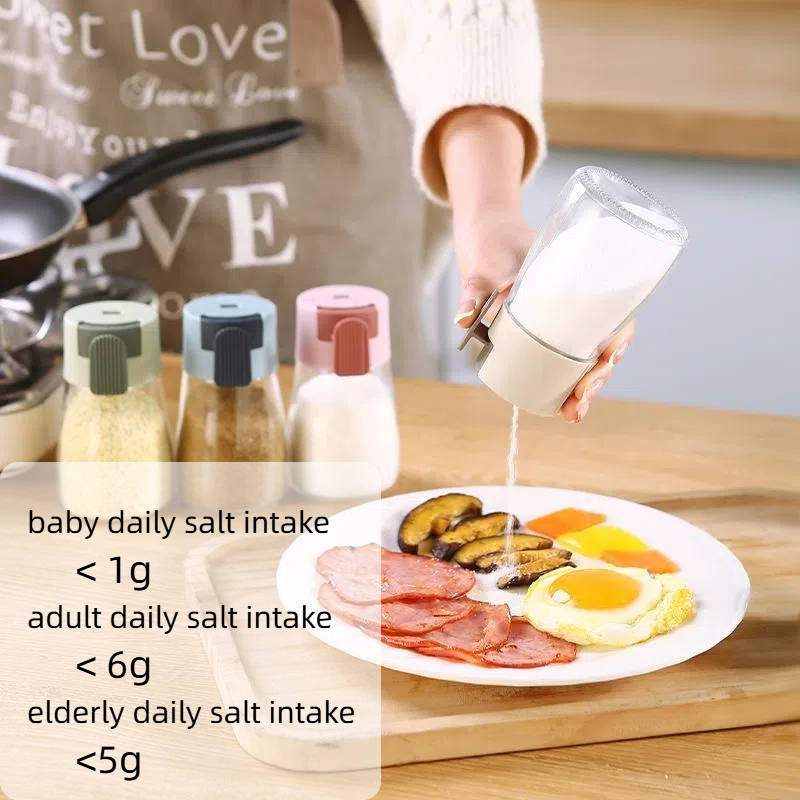 Set of 4 measurable  container - plus 12 French fry bag clips in a fun box