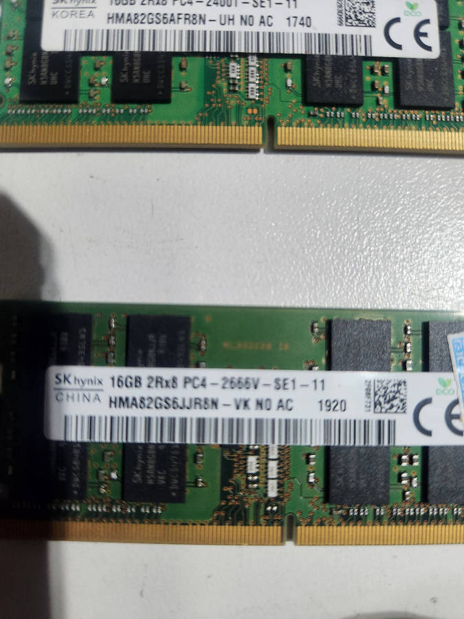 SKHynix 16GB DDR4 Laptop RAM