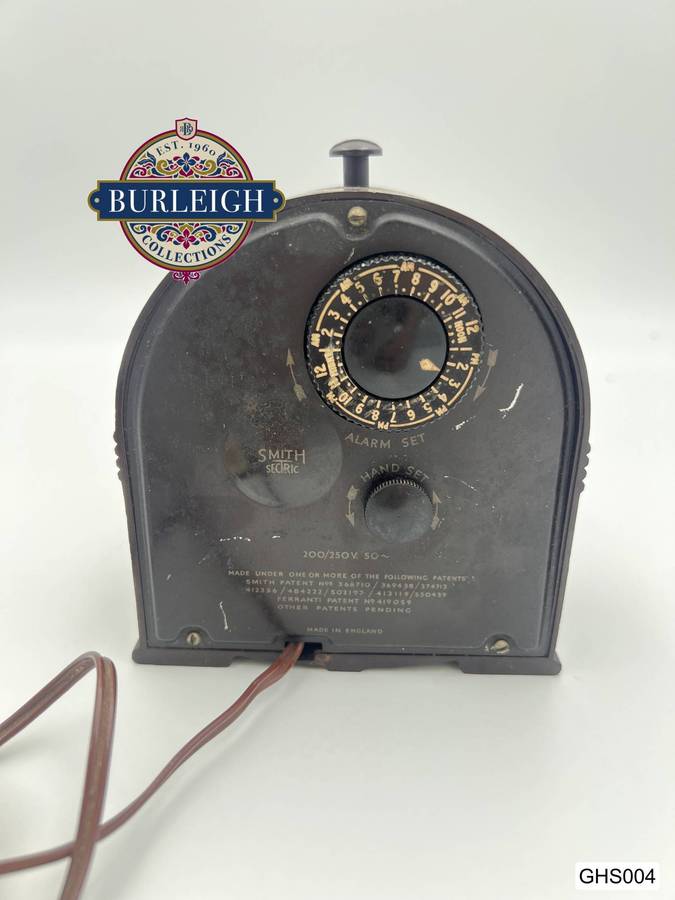Vintage Smiths Sectric Electric Bedside Bakelite Alarm Clock