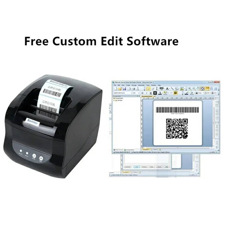 Xprinter XP-365B 80mm Thermal Label Printer