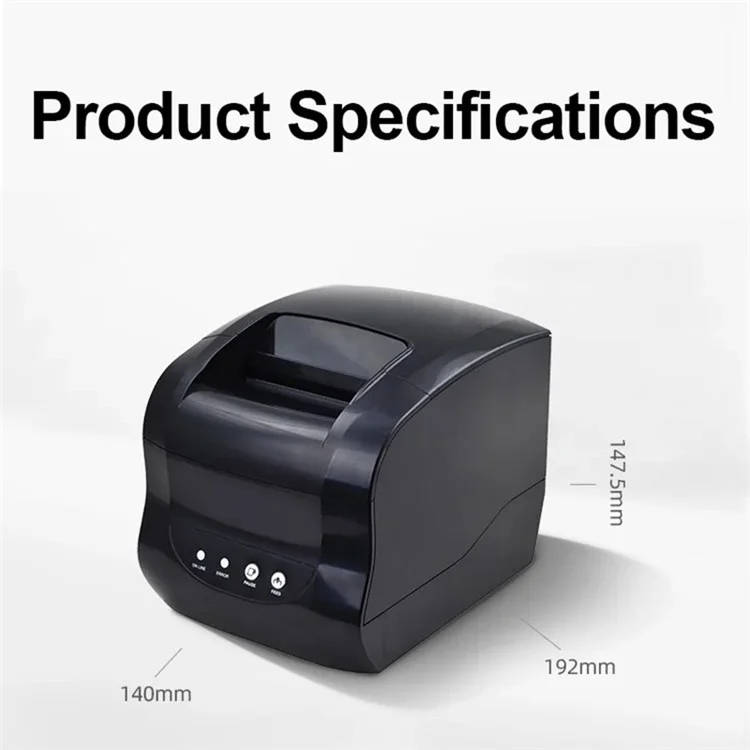 Xprinter XP-365B 80mm Thermal Label Printer