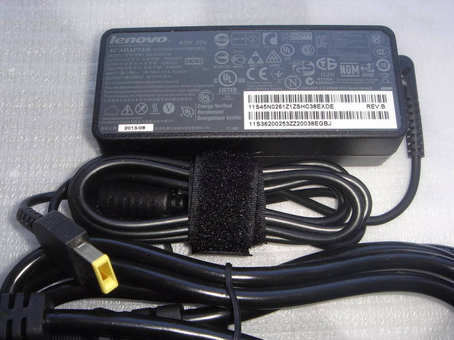 Lenovo 20V 4.5A (90W) USB Square Laptop Charger