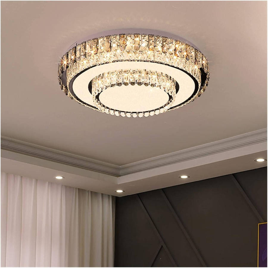 Modern LED Ceiling Lamp with Orbital Design  36W, Neutral White Light, 2-Year Warranty