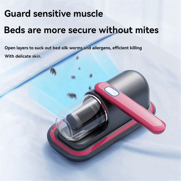 Wireless UV Dust Mite Vacuum Cleaner  Handheld Mite Removal & Sterilisation for Mattresses