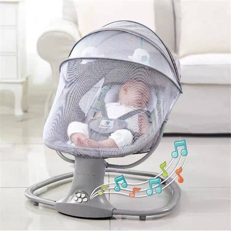 3 in1 Deluxe Rocker Multifunctional Music Toys Motion Control Bassinet