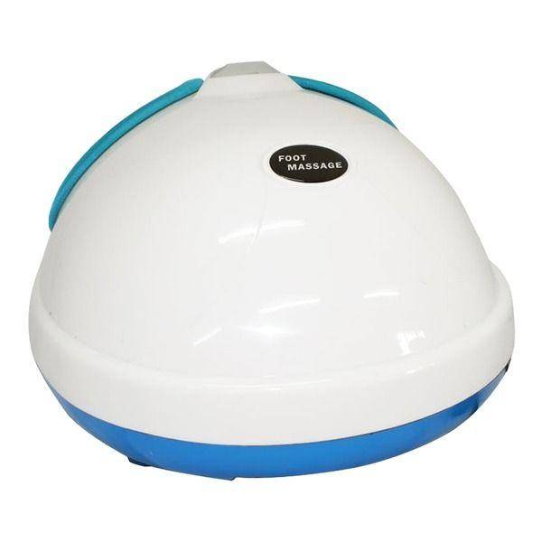 Blue and white Foot massager