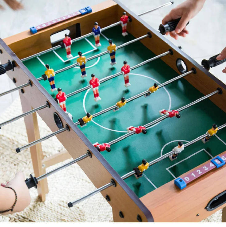 Portable Mini Wooden Foosball Table For Kids And Adults