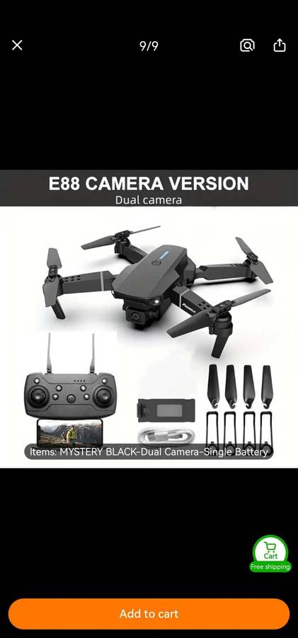 E88 drone