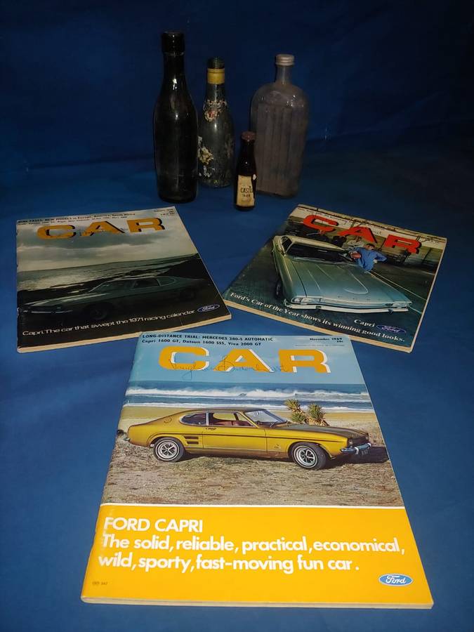 VINTAGE FORD CAPRI MAGAZINE