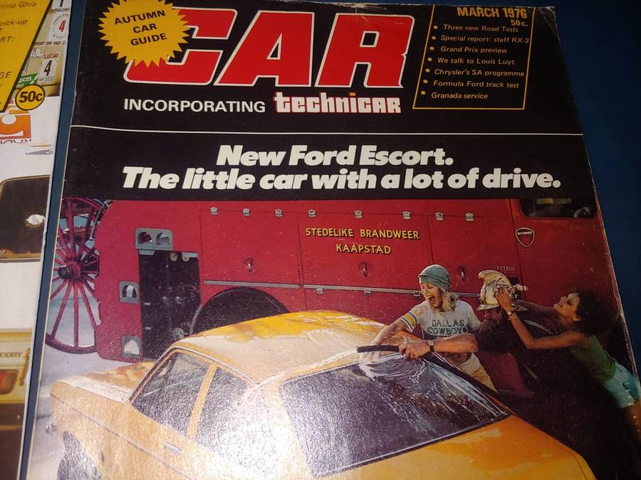 VINTAGE FORD ESCORT MAGAZINES