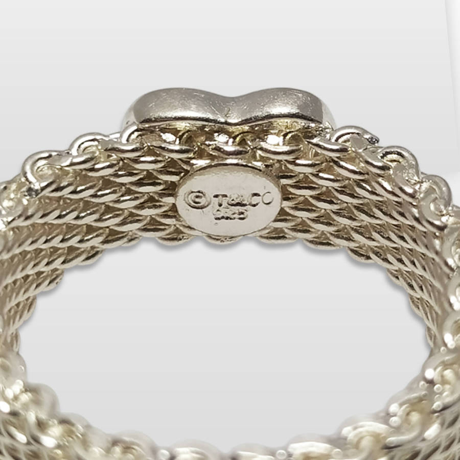 Tiffany & Co 925 Sterling Silver Somerset Ring