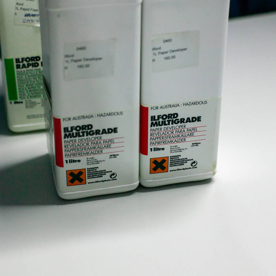 Ilford Darkroom Chemistry (Fixer & Developer)