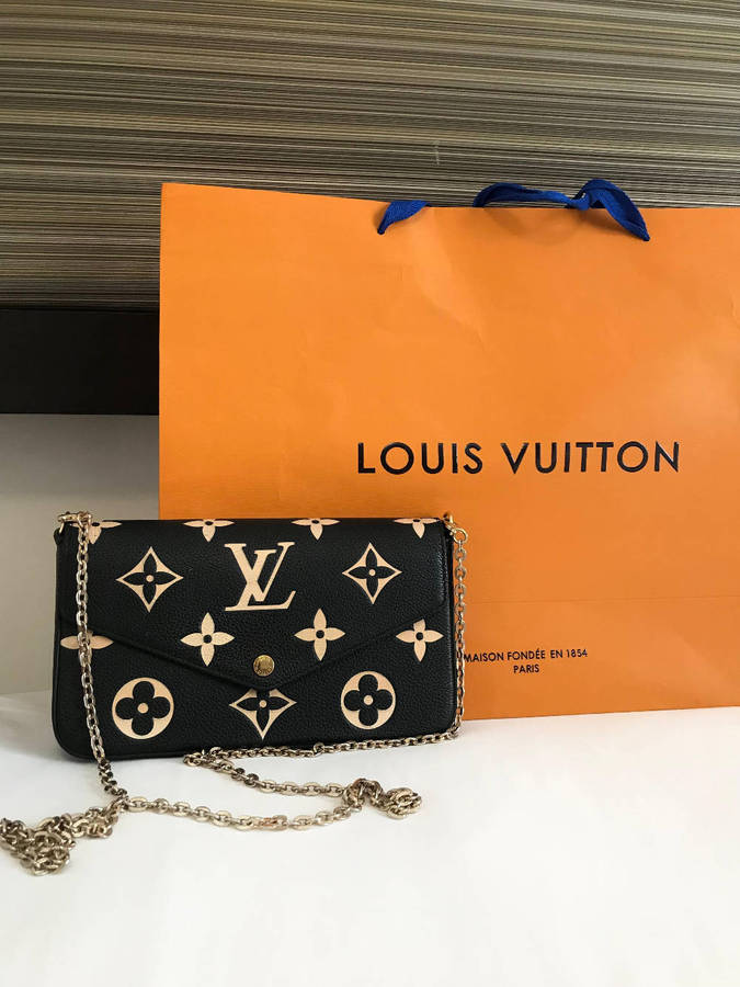 Louis vuitton felicie pochette monogram empreinte canvas