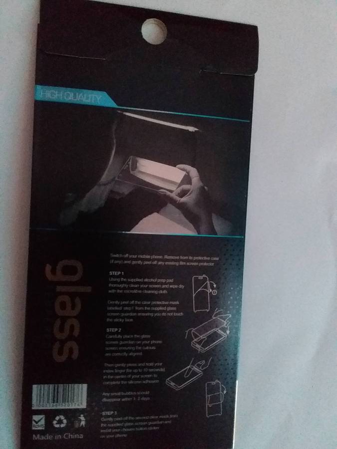 IPhone XS MAX  Tempered Glass Screen Protector