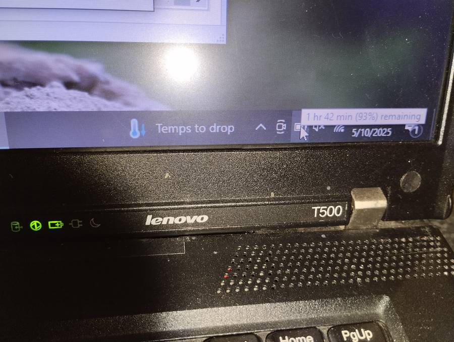 Lenovo Thinkpad T500