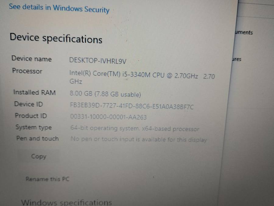 Dell Latitude E6330 i5 3rd Gen