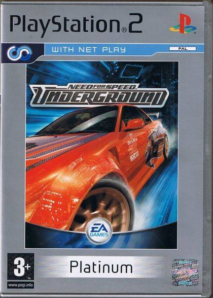 PS2 - Need for Speed: Underground - Platinum