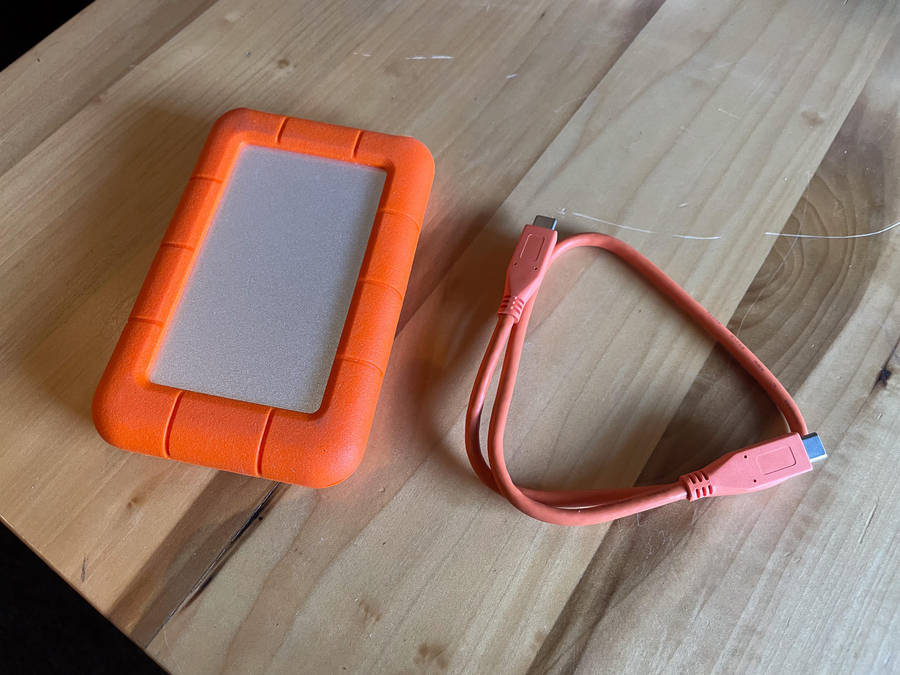 2TB LaCie Rugged USB-C External Mobile Drive