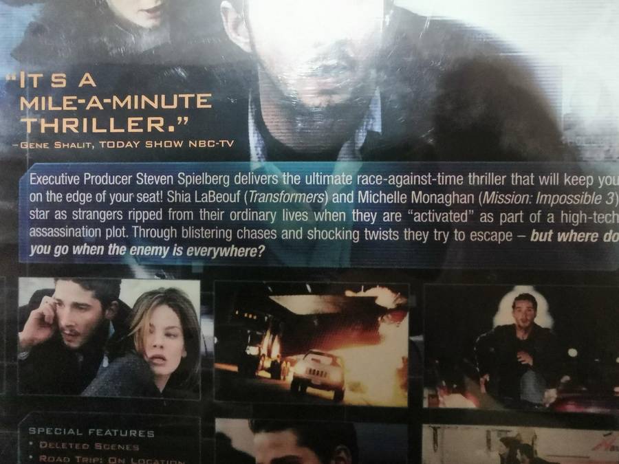 Eagle Eye on DVD