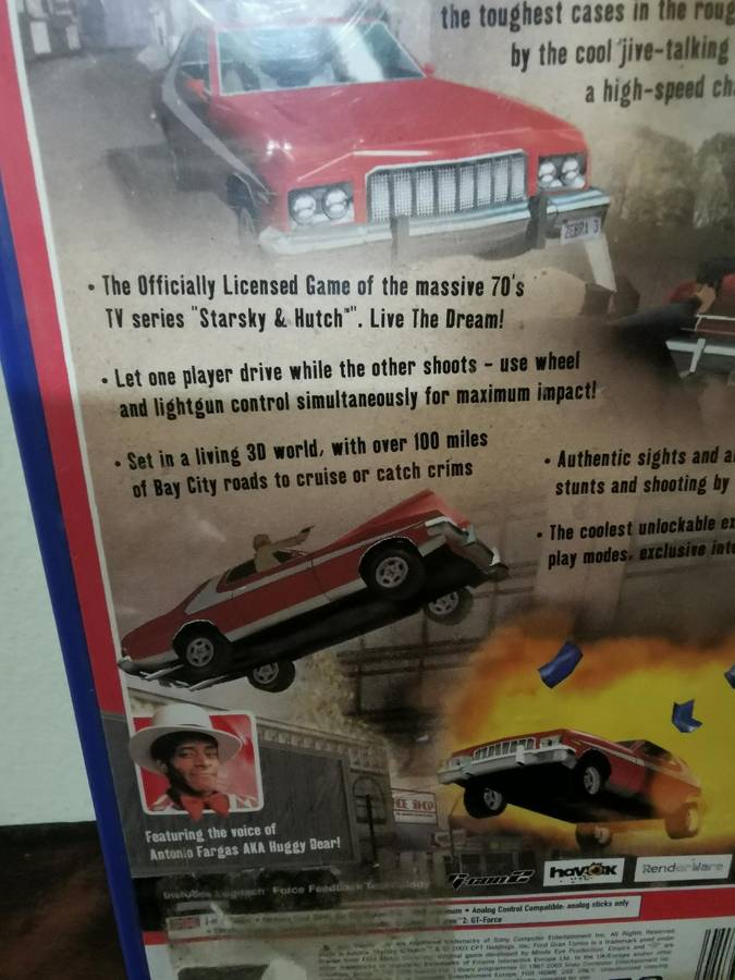 Starsky and Hutch on PlayStation 2 with Booklet