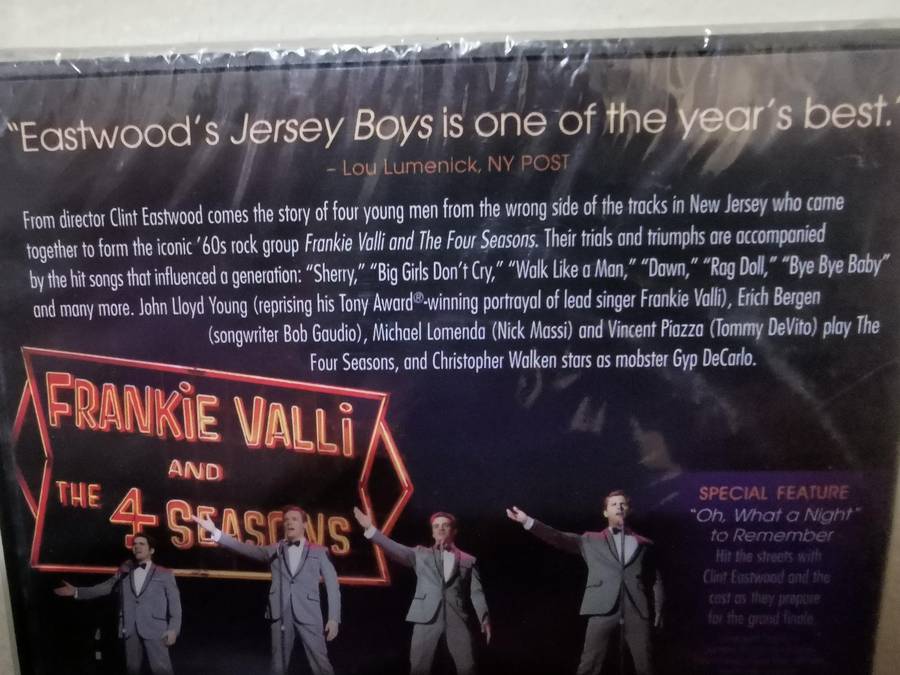 New and Sealed - Jersey Boys on DVD