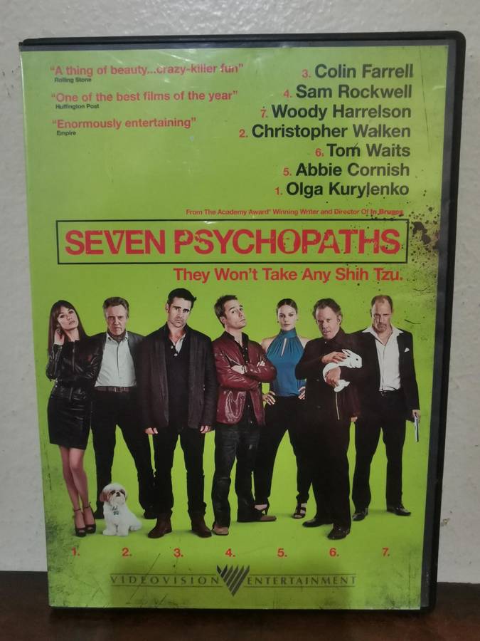 Seven Psychopaths on DVD