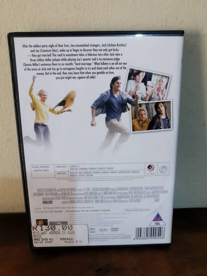 What Happens in Vegas on DVD