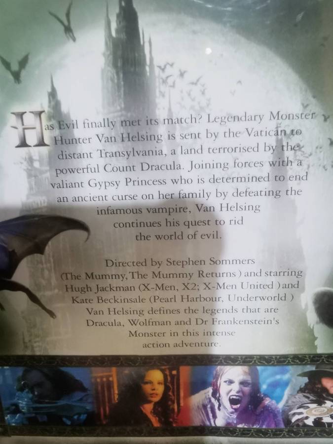 Van Helsing on DVD