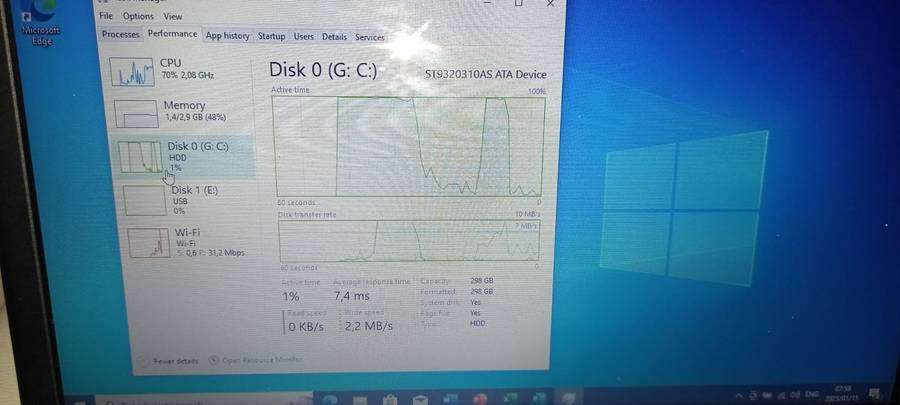 Toshiba Satellite C660 1e3